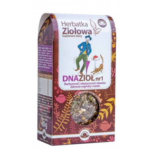 Herbatka ziołowa na dnę moczanową nr 1 - 80g natura wita
