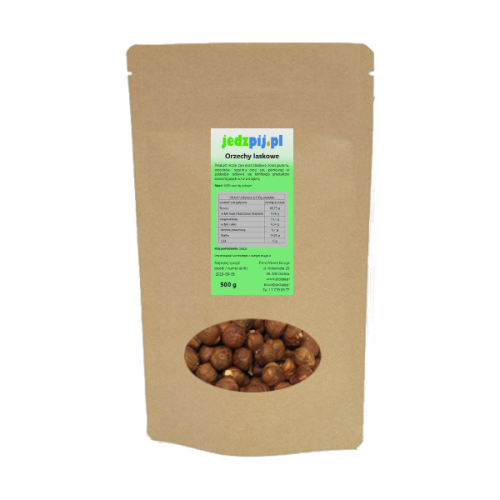 Orzechy laskowe łuszczone 500g - jedzpij